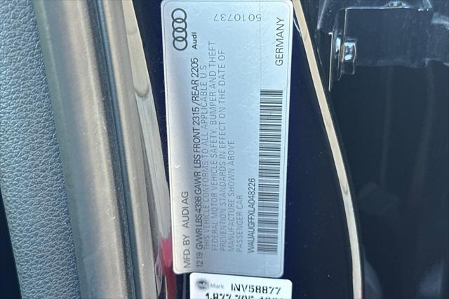2020 Audi A3 Premium 40 TFSI Front-Wheel Drive S tronic