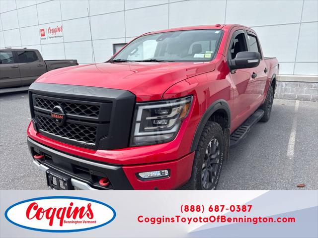 2021 Nissan Titan Crew Cab PRO-4X 4x4 for sale in Bennington, VT