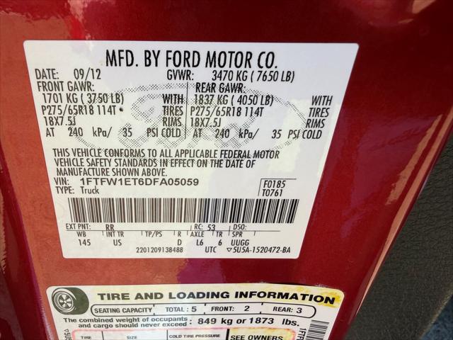 2013 Ford F-150 XLT SuperCrew 5.5-ft. Bed 4WD