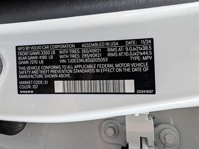 2025 Volvo X 90 Ultra, Twin Motor Performance, Fully electric, 6 Seats