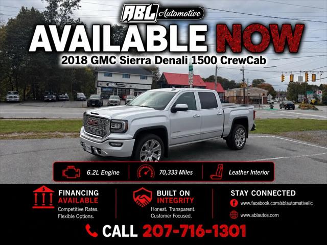 2018 GMC Sierra 1500 Denali for sale in Oakland, ME
