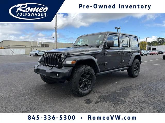 2020 Jeep Wrangler Willys 4x4 for sale in Kingston, NY