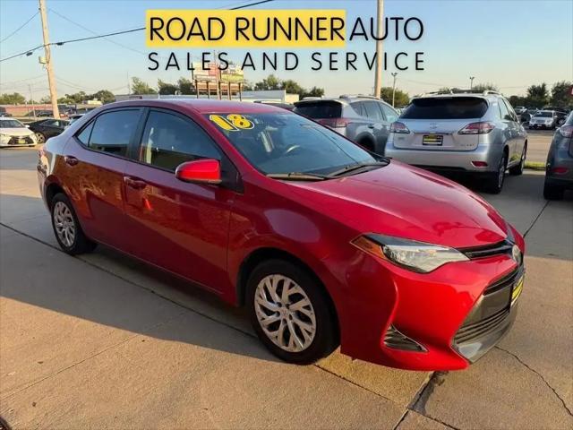 2018 Toyota Corolla LE for sale in Cedar Rapids, IA