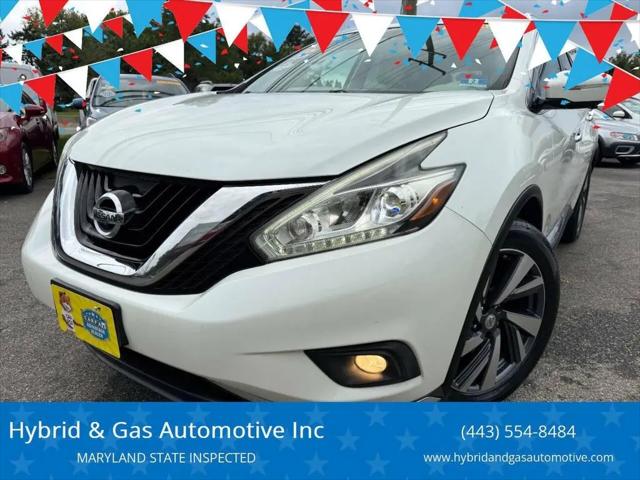 2015 Nissan Murano Platinum for sale in Aberdeen, MD