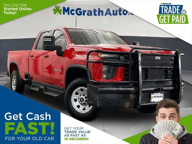 2021 Chevrolet Silverado 2500HD 2WD Crew Cab Long Bed WT for sale in Iowa City, IA