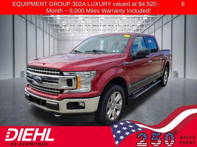 2018 Ford F-150 XLT for sale in Hermitage, PA