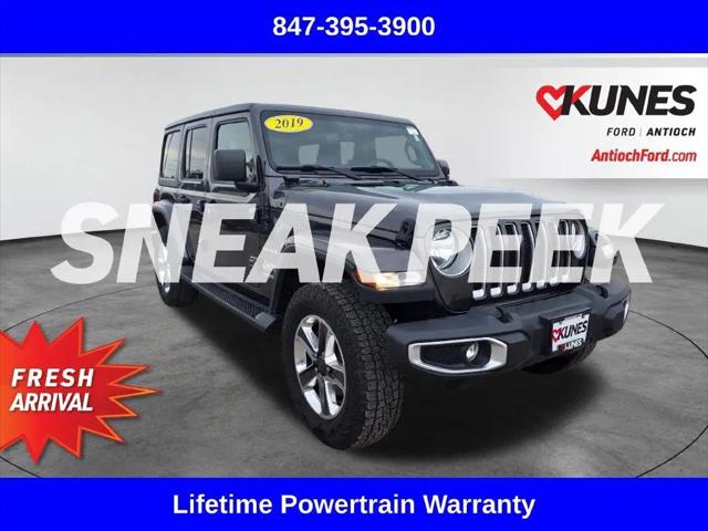 2019 Jeep Wrangler Unlimited Sahara 4x4 for sale in Antioch, IL