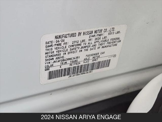 2024 Nissan ARIYA ENGAGE