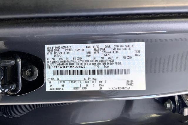 2021 Ford F-150 LARIAT