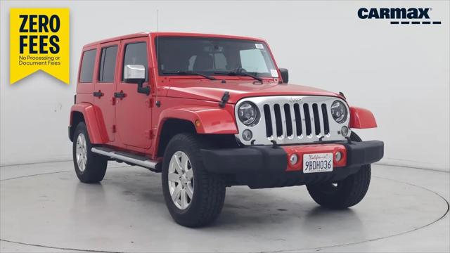 2016 Jeep Wrangler Unlimited Sahara for sale in Inglewood, CA