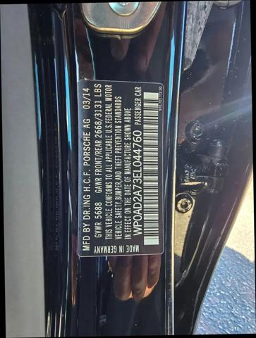 2014 Porsche Panamera E-Hybrid S