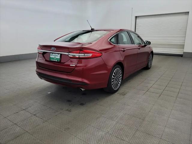 2018 Ford Fusion SE