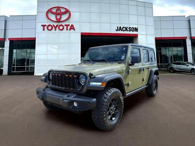 2025 Jeep Wrangler 4-Door Willys 4x4 for sale in Jackson, MS