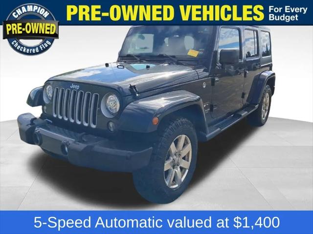 2017 Jeep Wrangler Unlimited Sahara 4x4 for sale in Brighton, MI