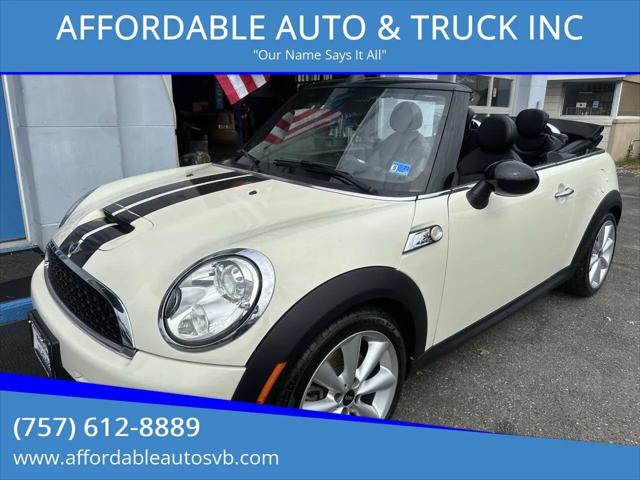 2015 MINI Convertible Cooper S for sale in Virginia Beach, VA
