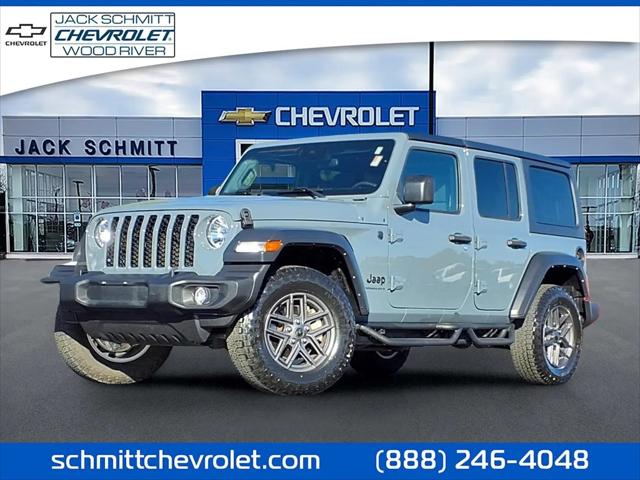 2024 Jeep Wrangler 4-Door Sport S 4x4 for sale in Wood River, IL