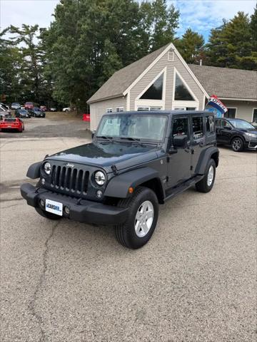 2017 Jeep Wrangler Unlimited Sport 4x4 for sale in North Hampton, NH