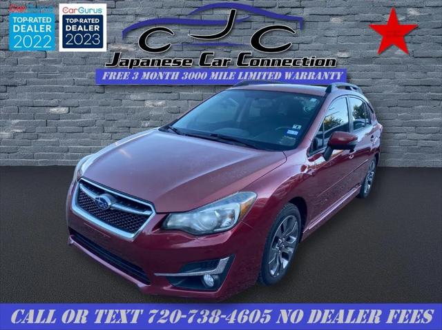 2015 Subaru Impreza 2.0i Sport Limited