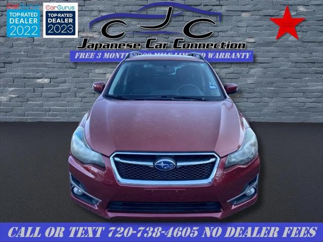 2015 Subaru Impreza 2.0i Sport Limited