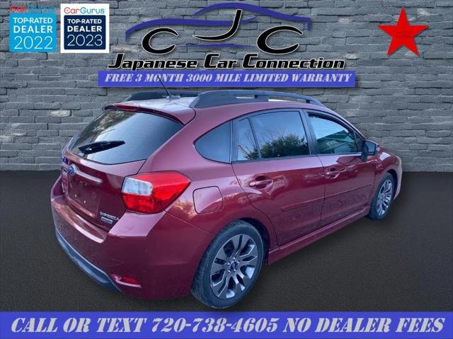 2015 Subaru Impreza 2.0i Sport Limited
