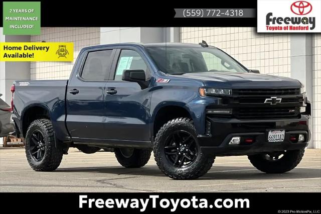 2020 Chevrolet Silverado 1500 4WD Crew Cab Short Bed LT Trail Boss for sale in Hanford, CA