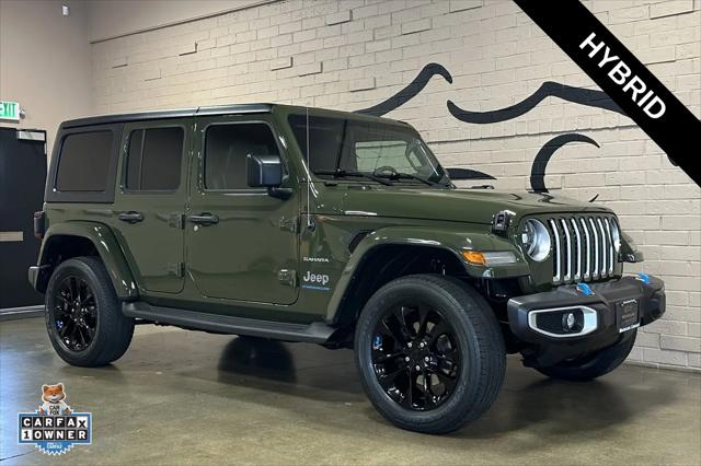 2023 Jeep Wrangler 4xe Sahara 4x4 for sale in Mount Vernon, WA