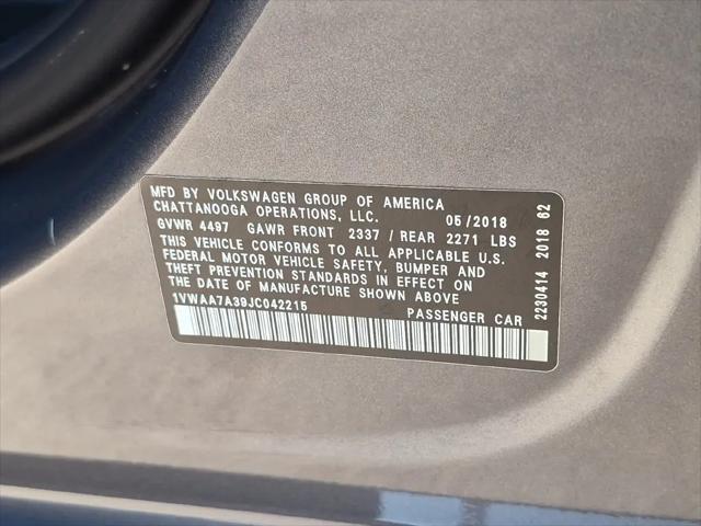 2018 Volkswagen Passat 2.0T S