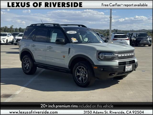 2022 Ford Bronco Sport Badlands for sale in Riverside, CA