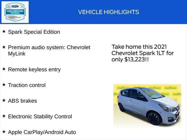 2021 Chevrolet Spark FWD 1LT Automatic