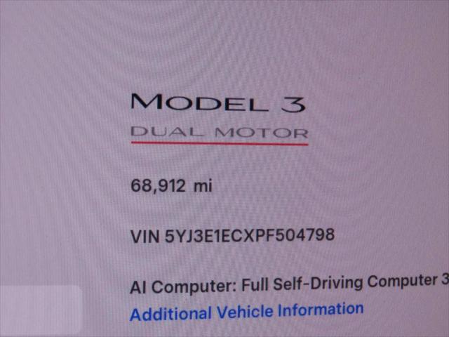 2023 Tesla Model 3 Performance Dual Motor All-Wheel Drive