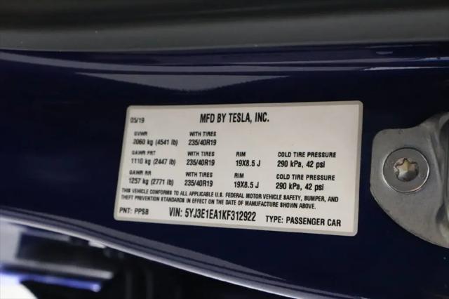 2019 Tesla Model 3 Long Range
