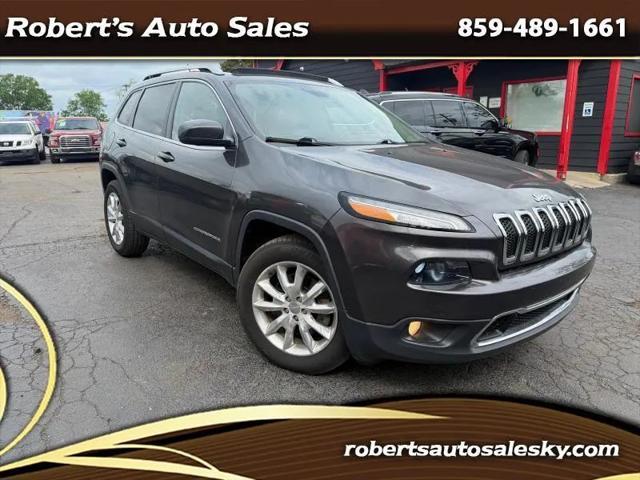 2015 Jeep Cherokee Limited for sale in Lexington, KY