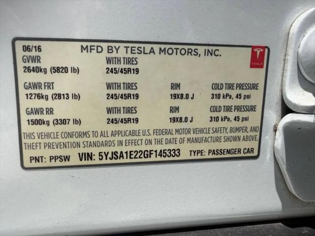 2016 Tesla Model S 90D