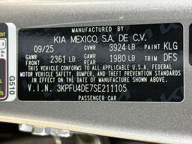 2025 Kia K4 EX