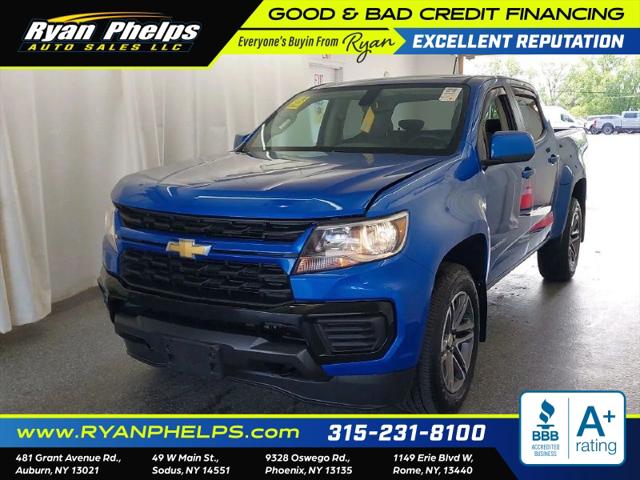 2021 Chevrolet Colorado 4WD Crew Cab Short Box WT for sale in Rome, NY