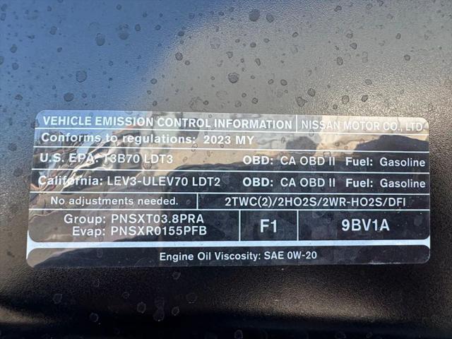 2023 Nissan Frontier King Cab SV 4x4