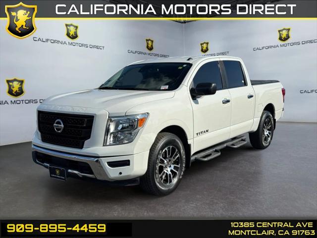 2021 Nissan Titan Crew Cab SV 4x4 for sale in Montclair, CA