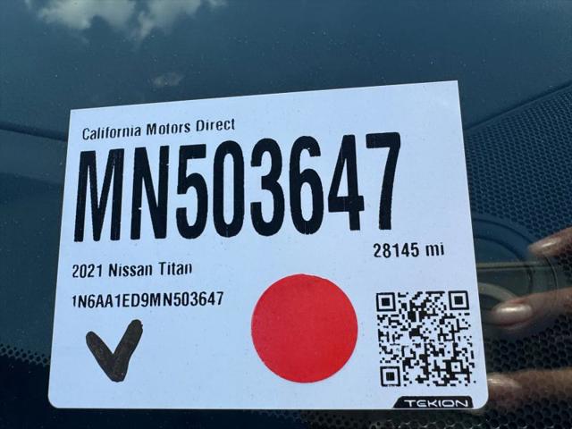 2021 Nissan Titan Crew Cab SV 4x4