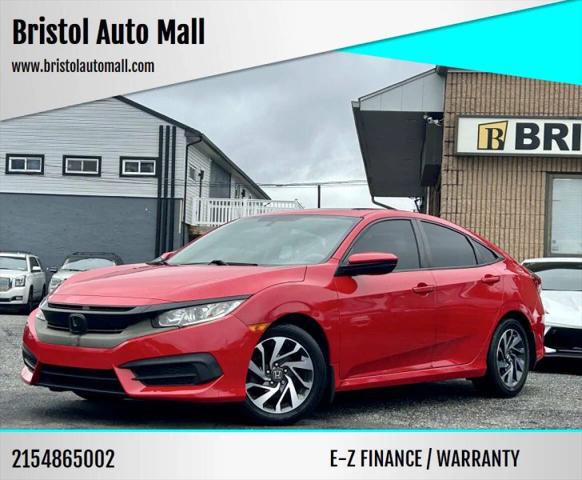 2017 Honda Civic EX for sale in Levittown, PA
