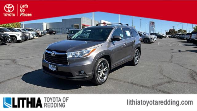 2016 Toyota Highlander XLE V6 for sale in Redding, CA
