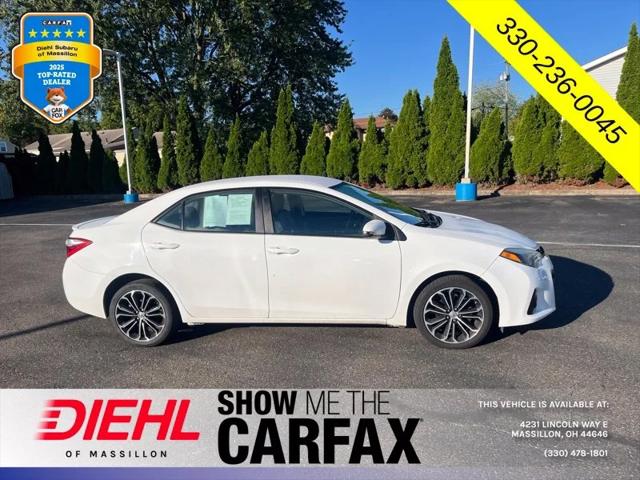 2015 Toyota Corolla S Plus 2015 Toyota Corolla S Plus