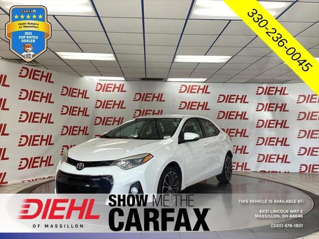 2015 Toyota Corolla S Plus 2015 Toyota Corolla S Plus