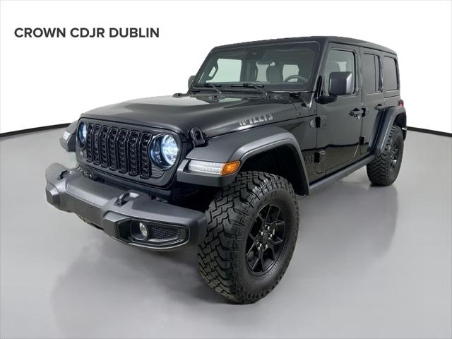 2024 Jeep Wrangler 4-Door Willys 4x4 for sale near Dublin, OH