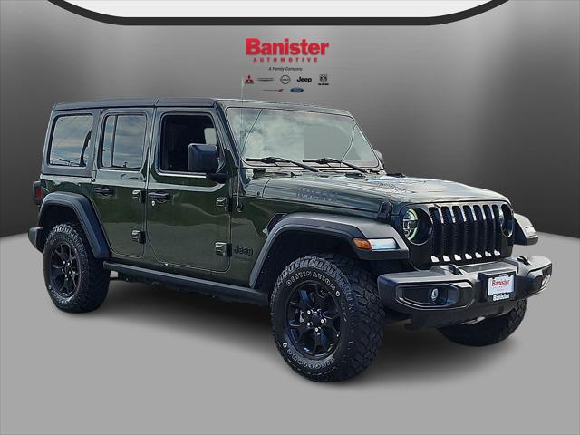 2021 Jeep Wrangler Unlimited Willys 4x4 2021 Jeep Wrangler Unlimited Willys 4x4