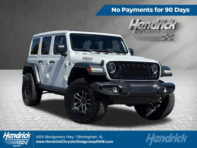 2025 Jeep Wrangler 4-Door Willys 4x4 for sale in Hoover, AL