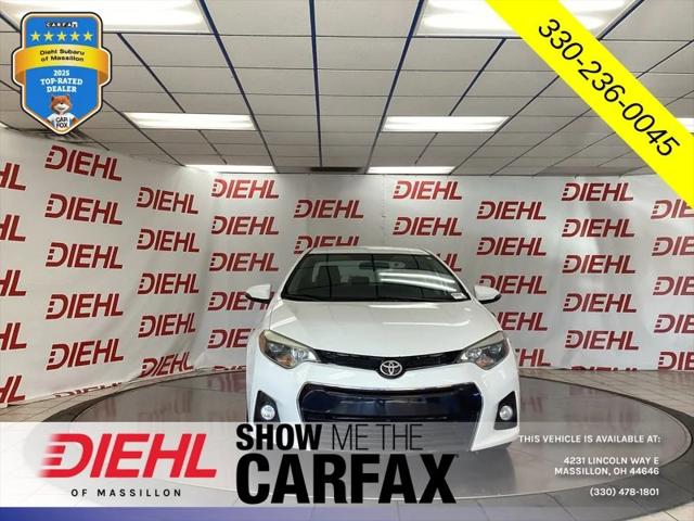 2015 Toyota Corolla S Plus 2015 Toyota Corolla S Plus