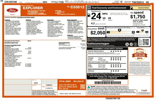 2026 Ford Explorer ST-Line