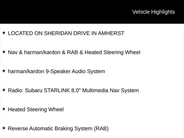 2024 Subaru Forester Limited for sale in Amherst, NY