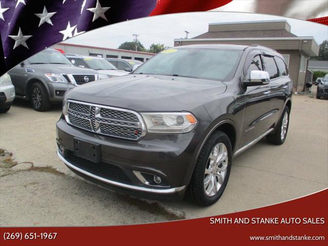2017 Dodge Durango Citadel AWD for sale in Sturgis, MI