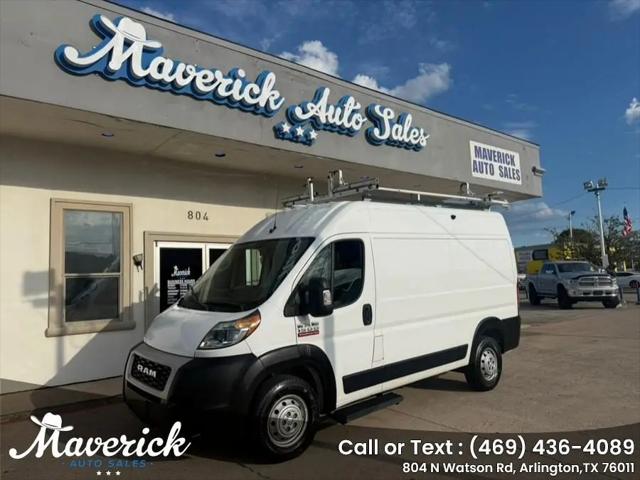 2021 Ram ProMaster Cargo Van High Roof 136 WB for sale in Arlington, TX